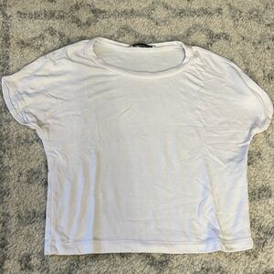 Zara White Crop Top